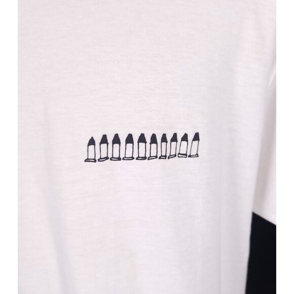 Tom Sachs X Nike Ten Bullets T-Shirt Size XXL 2XL Mens White - Picture 4 of 11